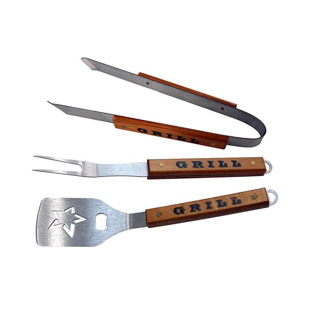 Nĩa BBQ tay cầm bằng gỗ