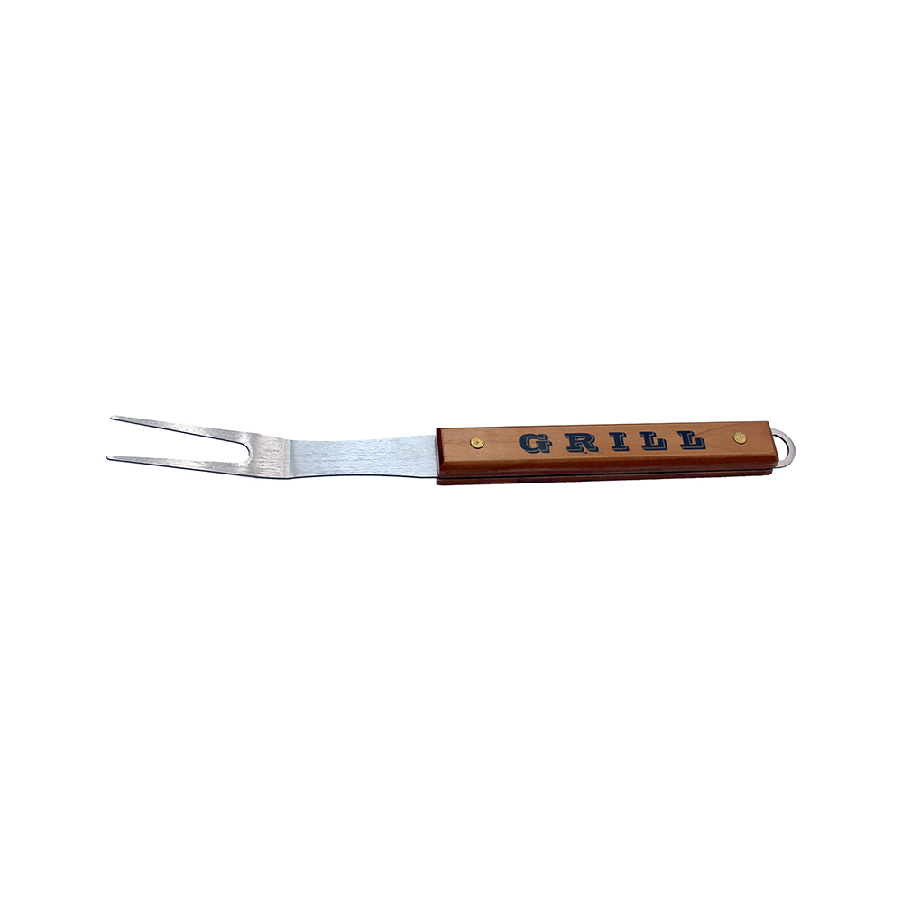 Nĩa BBQ tay cầm bằng gỗ